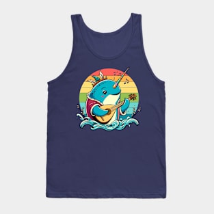 Bard Narwhal Siren of the Sea Tank Top